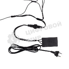 Гирлянда Neon-night Сеть 2х2х1.5 м, свечение с динамикой, прозрачный ПВХ, 136 LED, 230 В, цвет свечения теплый белый