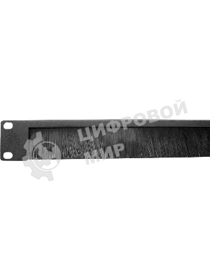 Горизонтальный кабельный органайзер со щеткой, 19