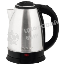 Чайник электрический Scarlett SC-EK21S26 1.8л. 1800Вт серебристый (корпус: нержавеющая сталь)