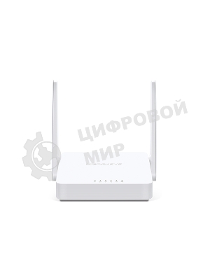Маршрутизатор Mercusys MW305R Wi-Fi роутер 300 Мбит/с 2,4 ГГц, 1 порт WAN 10/100 Мбит/с + 4 порта LAN 10/100 Мбит/с, 2 фиксированные антенны
