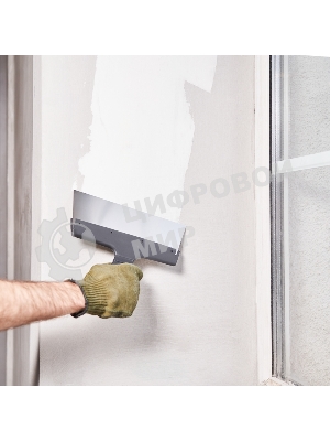 Шпатель фасадный Rexant 250 мм нержавеющая сталь, пластмассовая рукоятка