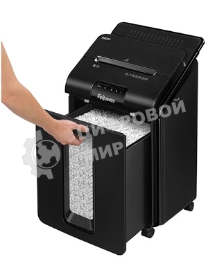 Шредер Fellowes AutoMax 100M (секр.P-4)/фрагменты/100лист./23лтр./скрепки/скобы/пл.карты