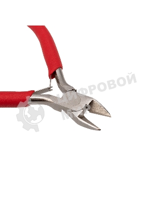 Кусачки для точных работ Rexant 115 мм никелированные, авторазжим, обливные рукоятки