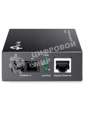Коммутатор сетевой TP-Link SMB MC210CS Медиаконвертер 1/1000M RJ45 port (Auto MDI/MDIX), Full-duplex, up to 15Km