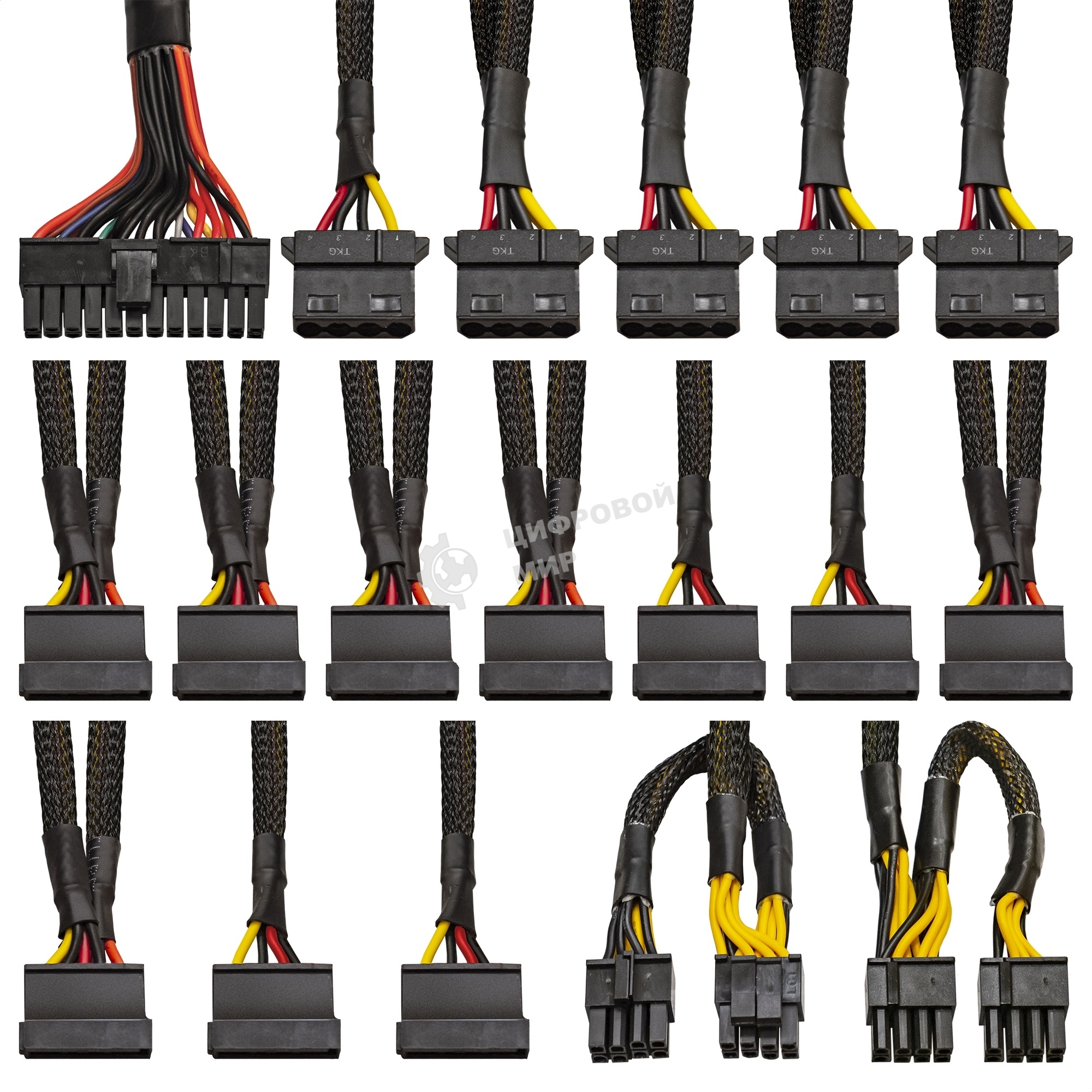 Блок питания серверный 1000W ExeGate ServerPRO-1000ADS (ATX, APFC, КПД 82% (80 PLUS), 2x8см fans, 24pin, 2x(4+