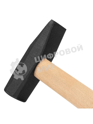 Молоток слесарный Сибртех, 800 г, квадратный боек, деревянная рукоятка