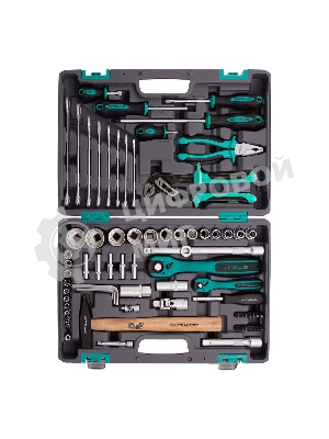 Набор инструментов Stels 14116 76 предметов 12 гранные головки