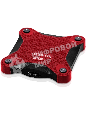 Внешний SSD ADATA SD620, 512Gb, USB 3.2 Gen 2 Type-A, R/W 520/460, красный