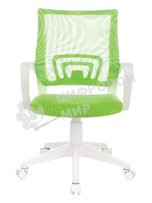 Кресло Бюрократ CH-W695NLT TW-03A TW-18 салатовый, сетка/ткань, 120 кг, механизм качания
