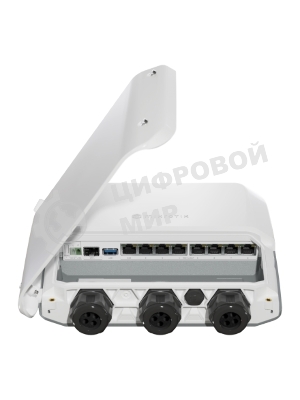 Маршрутизатор/RB5009UPr+S+OUT Wired router 2.5 Gigabit Ethernet, Gigabit Ethernet White
