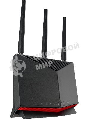 Маршрутизатор ASUS RT-BE86U, черный/красный, 90IG08W0-MO9A0V