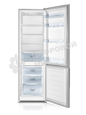 Холодильник Gorenje RK4181PS4 нержавеющая сталь двухкамерный 198/66л морозилка снизу, капельная система