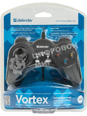 Геймпад Defender Vortex USB, 13 кнопок
