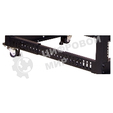 Стойка двухрамная Lanmaster TWT-RACK2-42U-ADJ 42U 480ммX560мм 1000кг черный