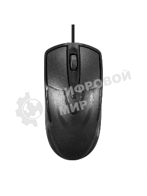 Мышь проводная ExeGate Professional Standard SH-8025 OEM черный, 1000 dpi, USB, кнопки - 3