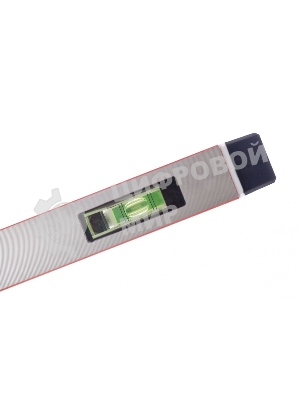 Алюминиевый магнитный фрезерованный уровень Matrix 3 глазка, 1500 мм