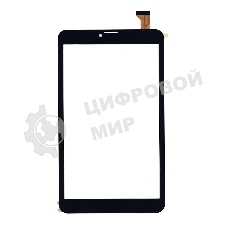 Сенсорное стекло (тачскрин) ZJ-80038A, черное