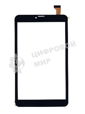 Сенсорное стекло (тачскрин) ZJ-80038A, черное