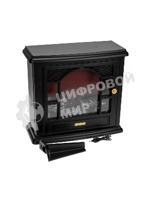 Светодиодный камин Neon-night Гранд Шале с эффектом живого огня 45х18х56см, работает от батареек 3хС (в комплект не входят) или от USB (в комплекте), черный