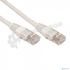 Патч-корд U/UTP Rexant cat.6, RJ45-RJ45, неэкранированный, 26AWG, LSZH, серый, 0.3 м