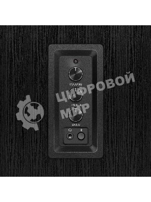 Акустическая система SVEN SPS-614 2.0 (2x20W, Bluetooth, дерево, black)