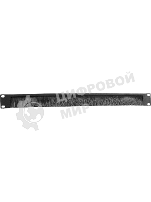 Горизонтальный кабельный органайзер со щеткой, 19