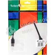 Кабель соединительный Telecom TUS715-0.3M USB3.0 Am-Am 0.3m Telecom (TUS715-0.3M)