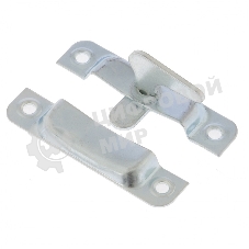 Завертка накладная ЗФ-2, цинк, 5шт.(Металлист) Россия