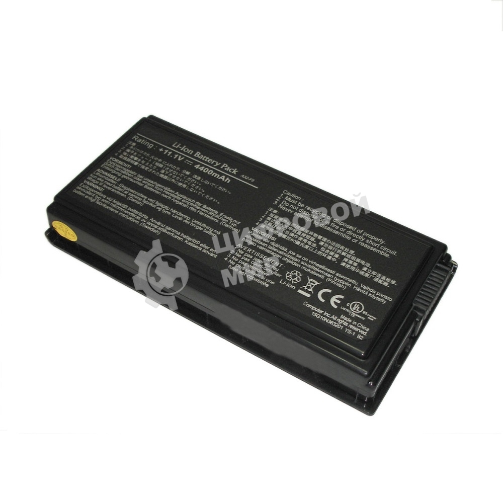 Аккумуляторная батарея для ноутбука Asus F5 X50 X59 серий 4400mAh черный