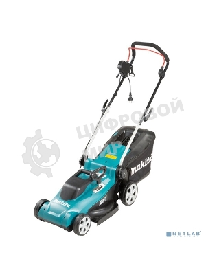 Газонокосилка Makita ELM3720 1400Вт,37см,3уровн,20\55мм,40л,10.2кг,кор,пластик,2Cut,инд заполнения