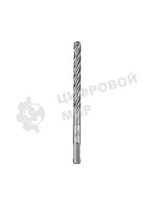 Бур по бетону Kranz SUPER 10x160 мм, профессиональный, цельная крестовая пластина, SDS PLUS