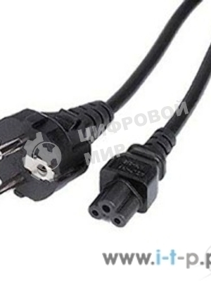 Кабель Rexant Шнур сетевой Евро 3х0.75мм2 1.8М (PVC) (с заземлением) (ноутбук)