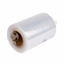 Стретч-пленка 100 мм х 20 мкм, вес 0,23 кг, прозрачная (первичное сырье)