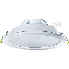Светильник Navigator NDL-P1-25W-840-WH-LED (аналог Downlight КЛЛ 2х26)
