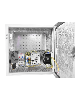 Шкаф ЭКОНОМ уличный всепогодный настенный укомплектованный (В600 Ш600 Г300), комплектация T2-IP65