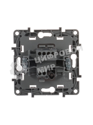 Переключатель ETIKA 10А, на винтах, бел.