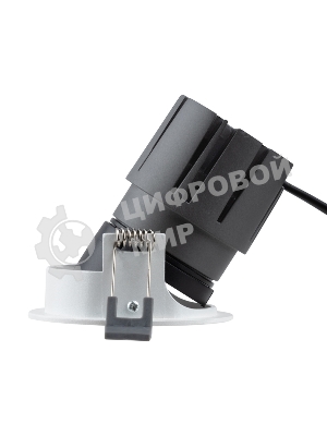 Светильник встраиваемый поворотный Rexant Horeca Dark Light с антиослепляющим эффектом 12 Вт 4000 К Ring LED WHITE