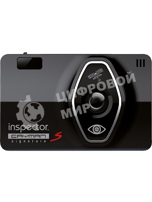 Радар-детектор Inspector CAYMAN S signature Видеорегистратор GPS приемник G-сенсор черный