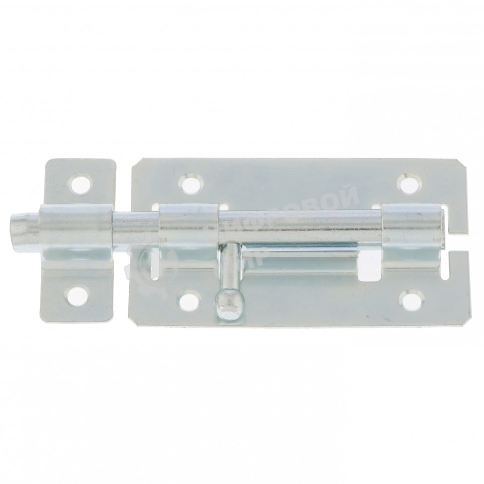 Задвижка дверная ЗД-01, цинк, (Металлист)