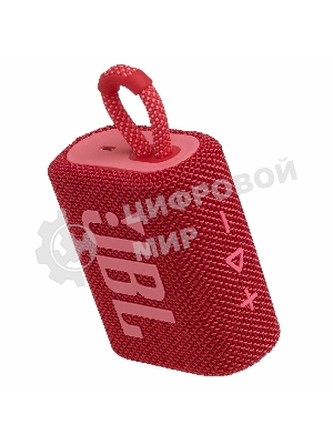 Портативная акустика JBL GO 3, красный