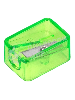 Точилка для карандашей ручная Deli EH034 Comico, 1 отверстие, пластик, ассорти