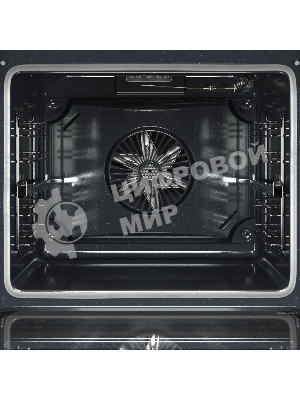 Встраиваемый духовой шкаф Kuppersberg HF 609 B, High-Tech, объем 80 л, 10 режимов работы, телескопические направляющие, цифровой таймер, 2 стекла в дверце, утапливаемые переключатели, энергоэффективность А, черный