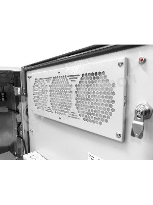 Шкаф уличный всепогодный настенный укомпл. 9U (Ш600 × Г300), компл. T1-IP54