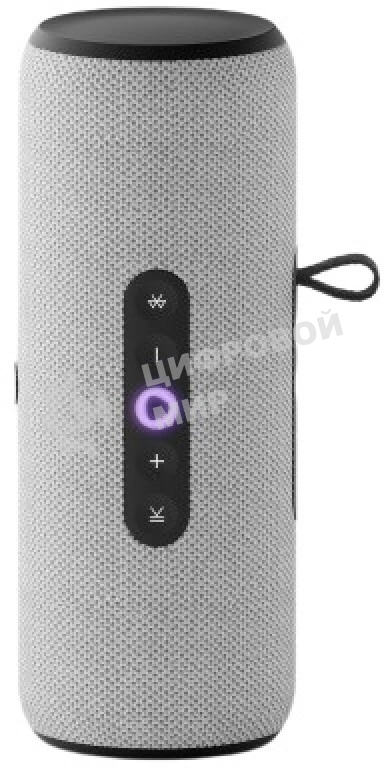 Умная колонка Яндекс Станция Стрит, 30Вт, компактная, 2 динамика, Wi-Fi, Bluetooth 5.0, Алиса, серый