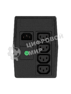 Источник бесперебойного питания ExeGate Smart LB-400.LCD.AVR.4C13 (400VA/240W, LCD, AVR, 4*C13, батарея 12V 4.5Ah, Black)