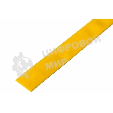 Трубка термоусадочная Rexant 30.0/15.0 1м желтый