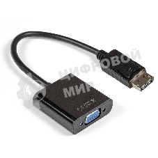 Кабель-переходник ExeGate EX284910RUS DisplayPort-VGA ExeGate EX-DPM-VGAF-0.15 (20M/15F, 0,15м)