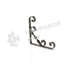 Кронштейн декоративный Сибртех 150 х 150 мм, коричневый