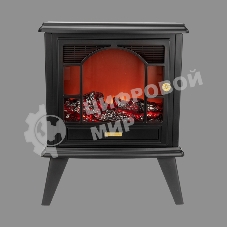 Светодиодный камин Neon-night Гранд Шале с эффектом живого огня 45х18х56см, работает от батареек 3хС (в комплект не входят) или от USB (в комплекте), черный