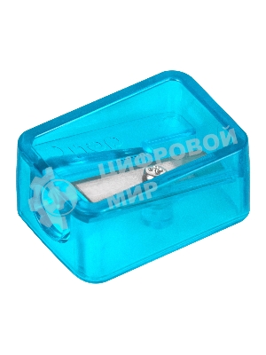 Точилка для карандашей ручная Deli EH034 Comico, 1 отверстие, пластик, ассорти